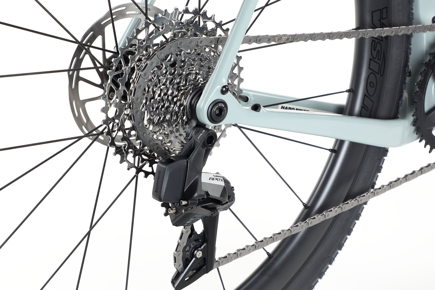 Haro Bikes Buzzard Carbon 2 - Semi-Gloss Slate Blue Black Fade / White
