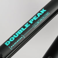 Haro Bikes Double Peak 1 - Matte Black / Teal (2025)