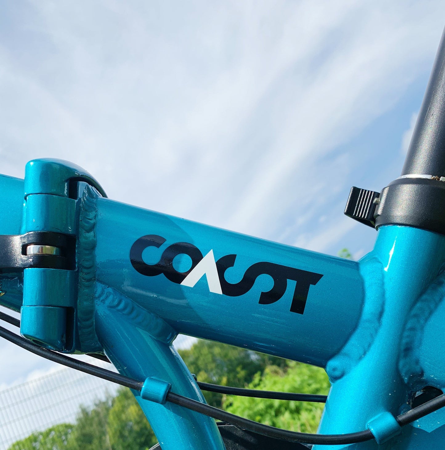 COAST Bikes Klapprad Hightide No. 04 8-Gang Sky Blue
