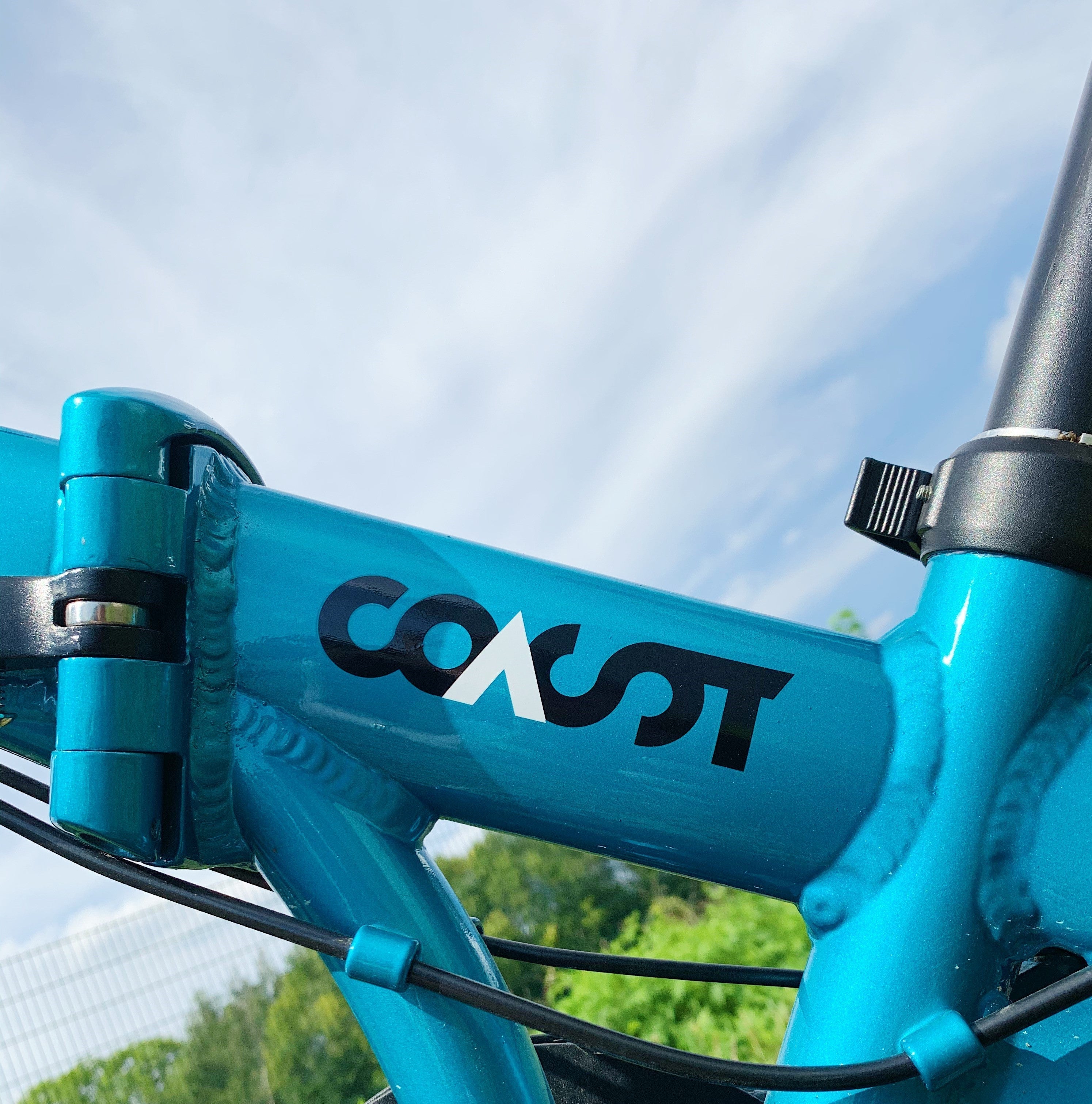 COAST Bikes Klapprad Hightide No. 04 8-Gang Sky Blue