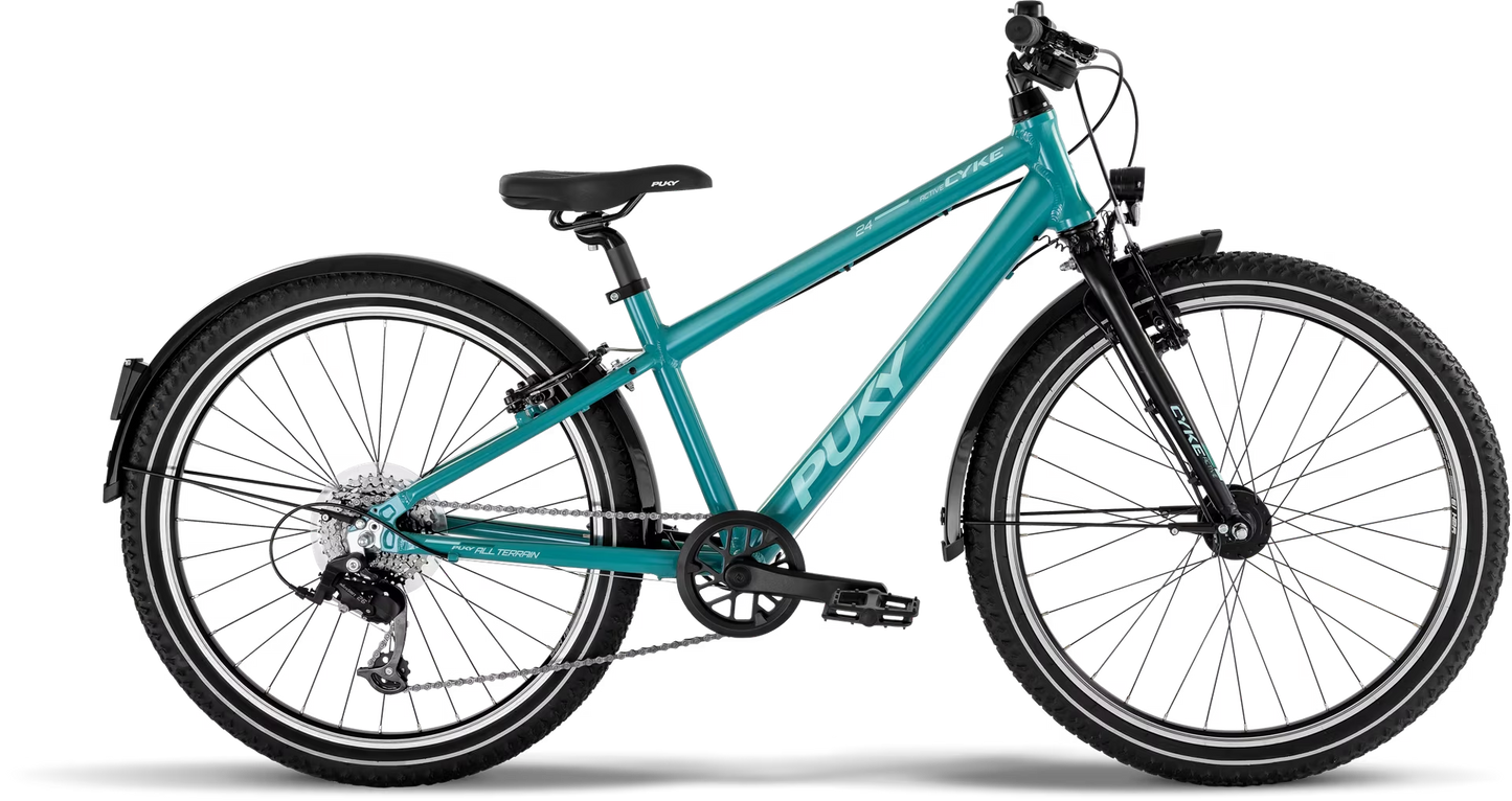 PUKY CYKE 24-8 ACTIVE turquoise/black (2025)