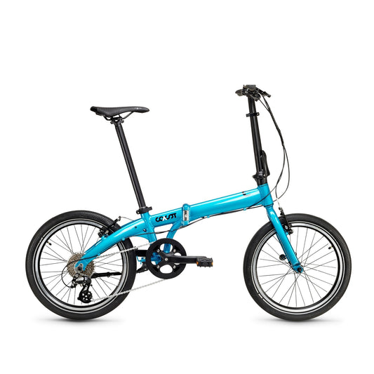 COAST Bikes Klapprad Hightide No. 04 8-Gang Sky Blue