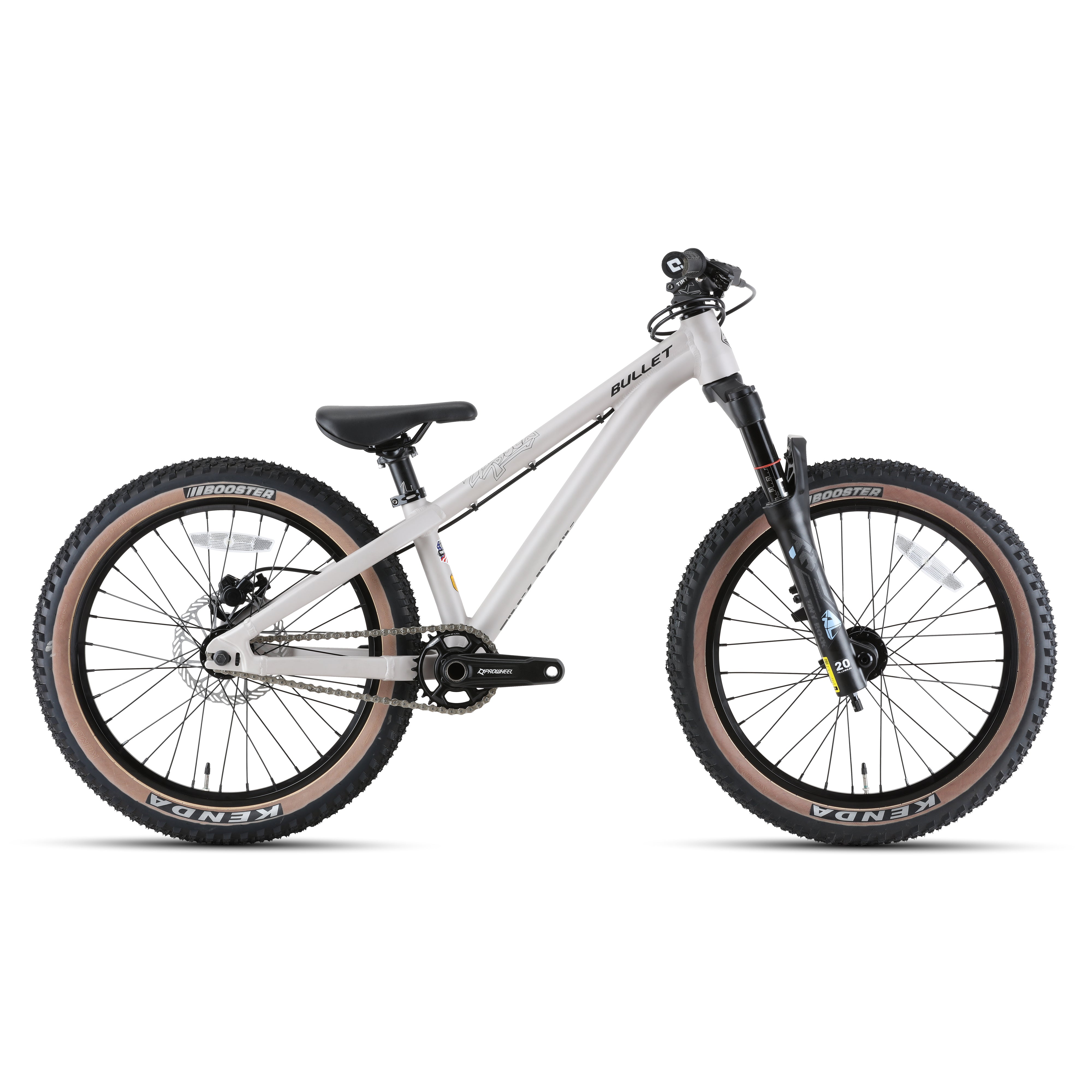 Tiny Rock Bullet 20'' Matt Silber/Schwarz (2025)