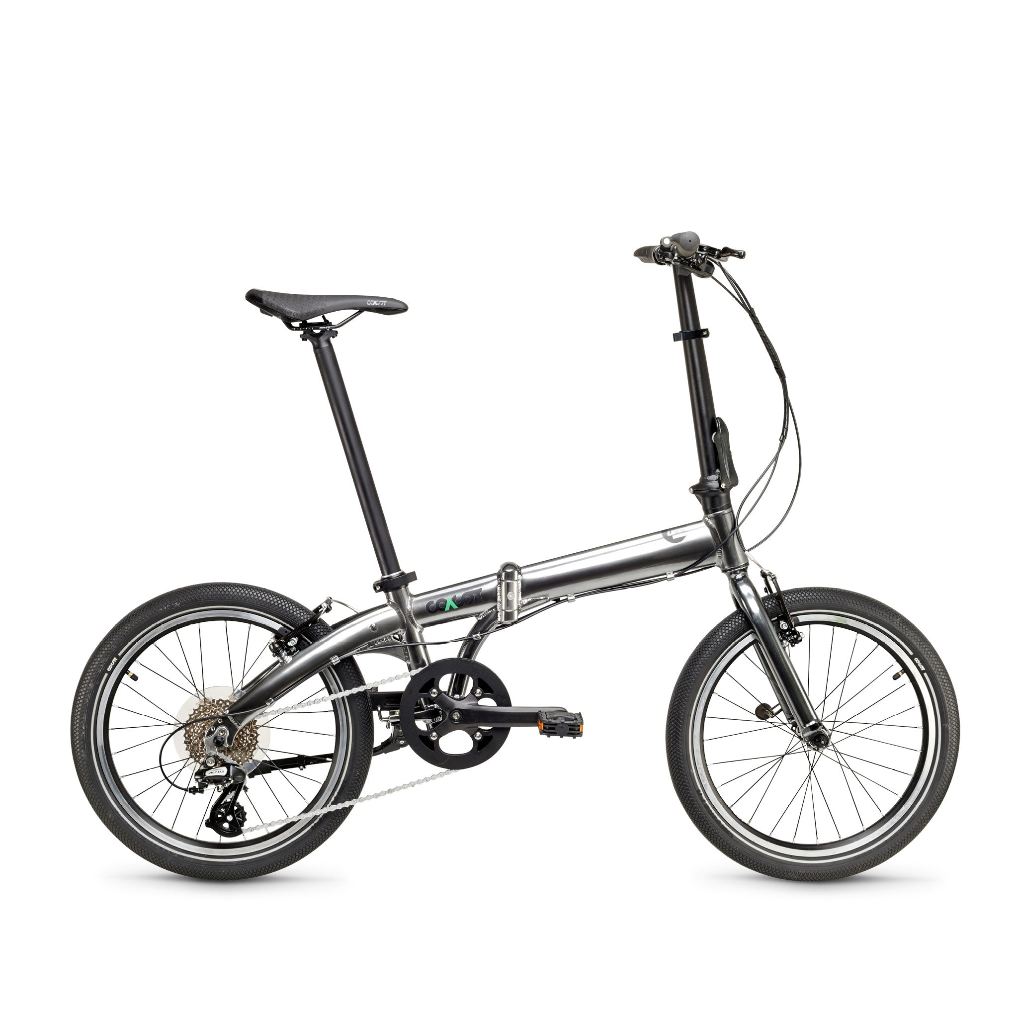 COAST Bikes Klapprad Hightide No. 04 8-Gang Anthracite