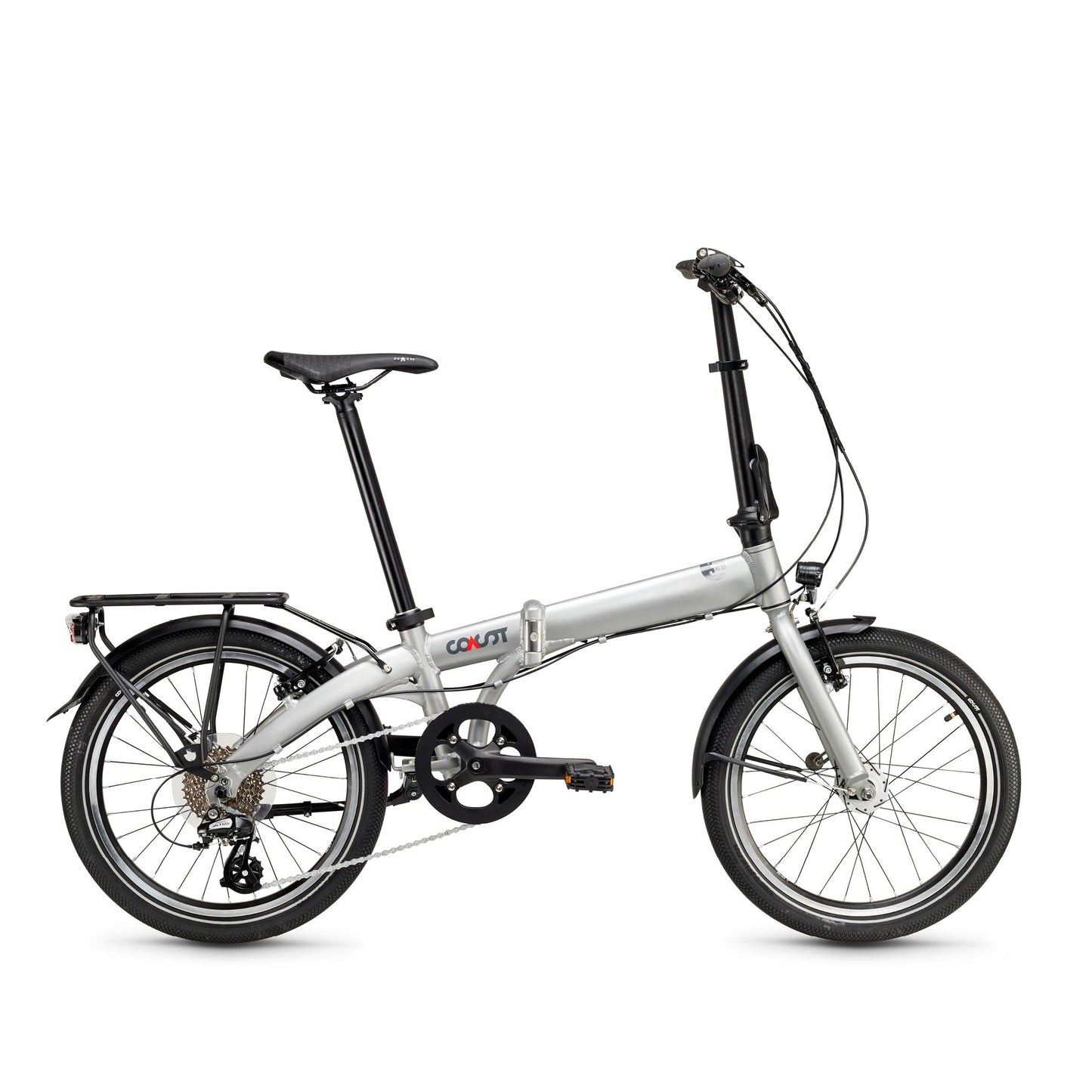 COAST Bikes Klapprad Hightide No. 03 8-Gang Silver