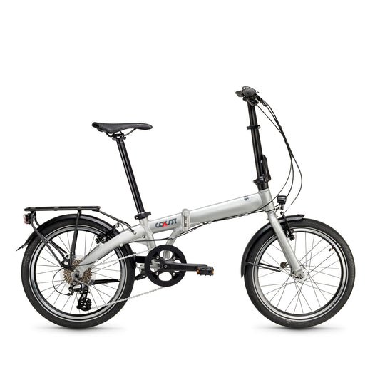 COAST Bikes Klapprad Hightide No. 03 8-Gang Silver