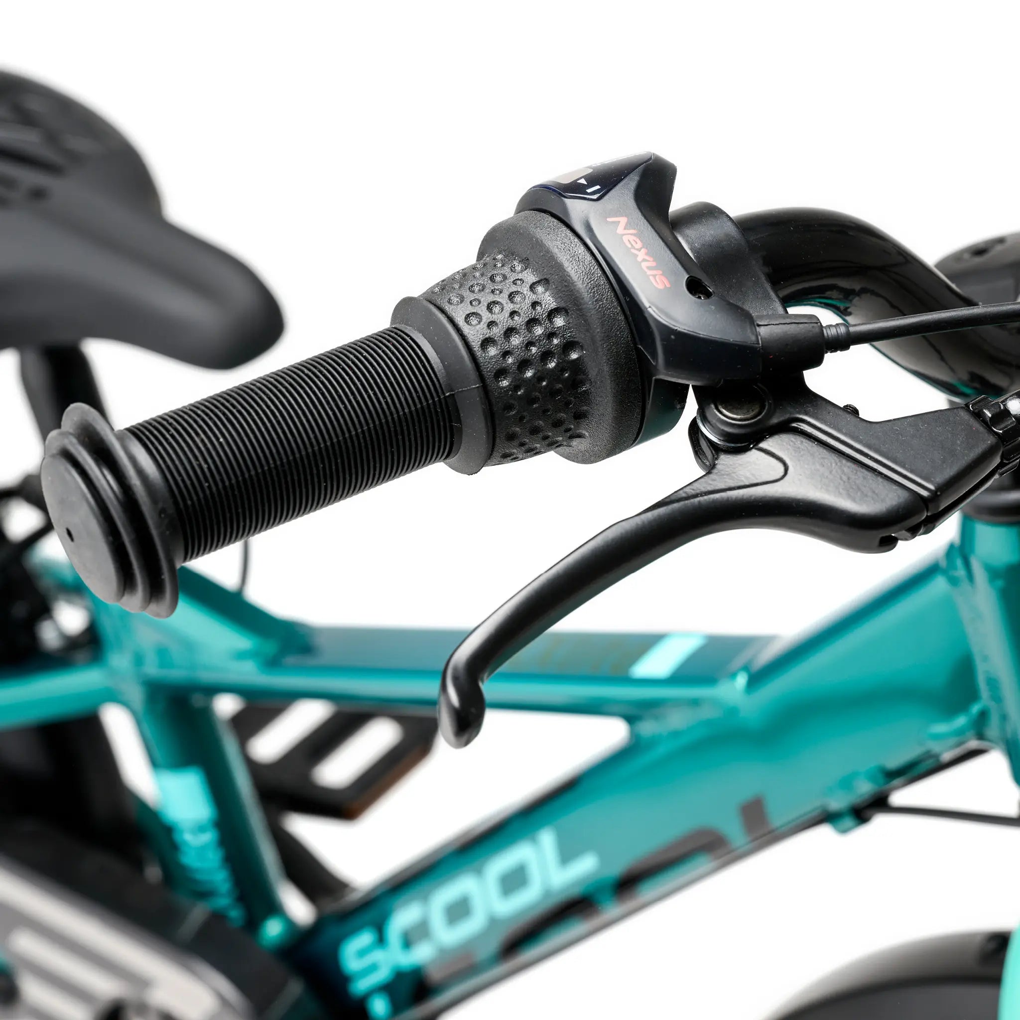 S'COOL Junior Bikes XXlite EVO 18 Zoll 3-Gang Dark Green/Mint