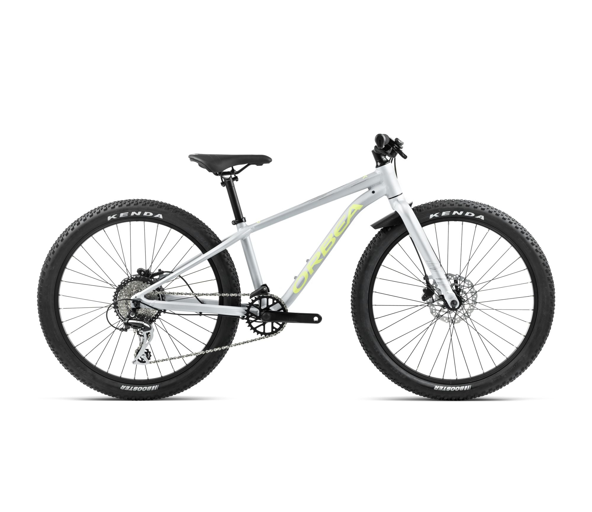 Orbea MX 24 TEAM DISC Silver - Lime (2025)