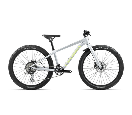 Orbea MX 24 TEAM DISC Silver - Lime (2025)