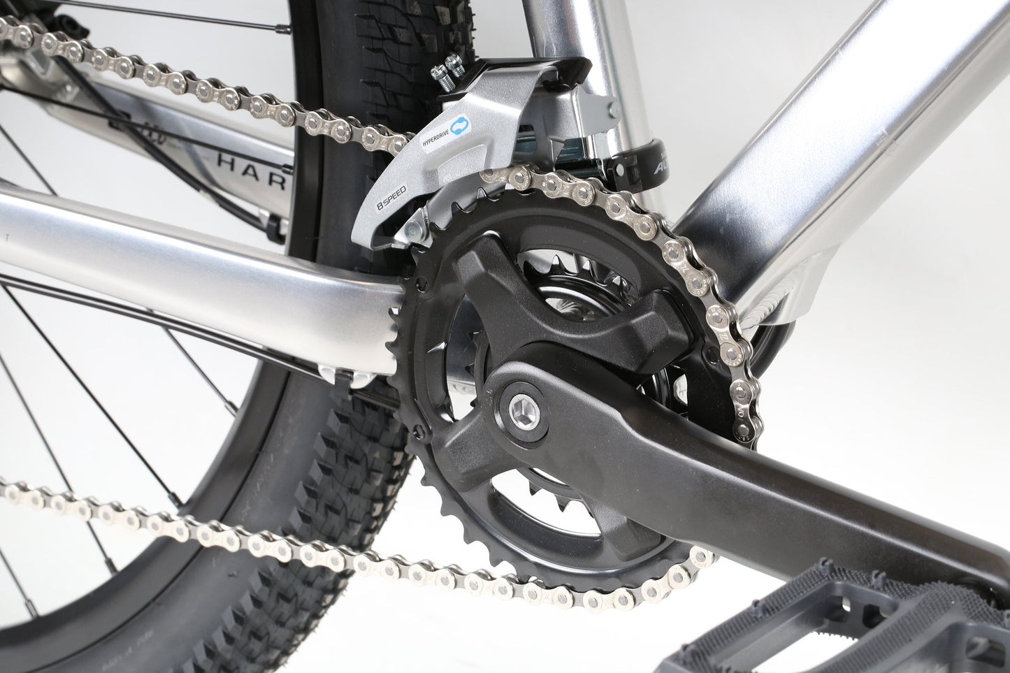 Haro Bikes Double Peak Sport 27.5 Brush Polish