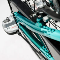 S'COOL Junior Bikes XXlite EVO 18 Zoll 3-Gang Dark Green/Mint