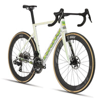 Haro Bikes Rivette Carbon LTD - Gloss White / Electric Green Yellow