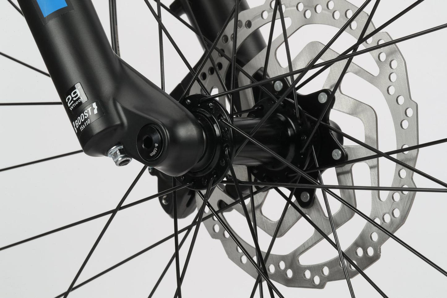 Haro Bikes Double Peak 3 - Matte Black / Teal (2025)