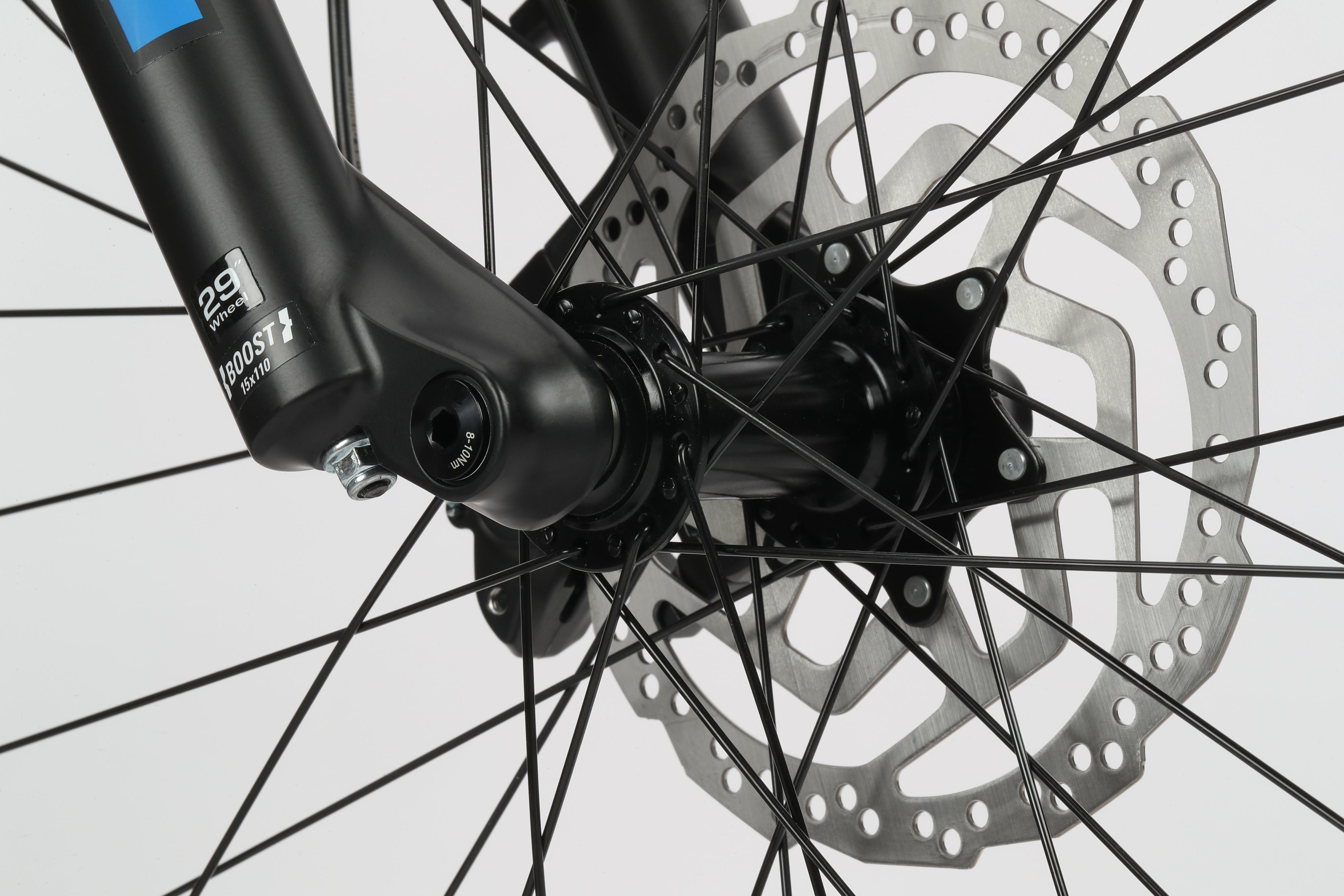 Haro Bikes Double Peak 3 - Matte Black / Teal (2025)