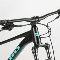 Haro Bikes Double Peak 3 - Matte Black / Teal (2025)