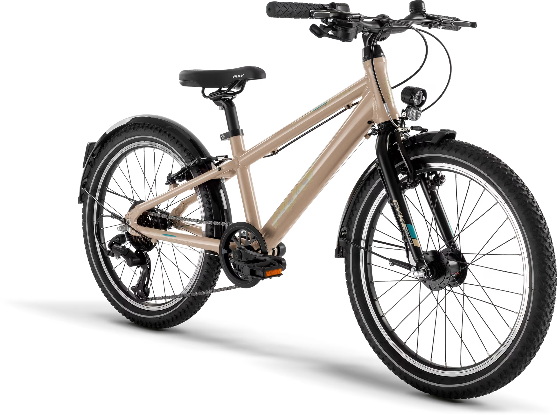 PUKY CYKE 20-7 Alu ACTIVE dusty sand/black (2025)