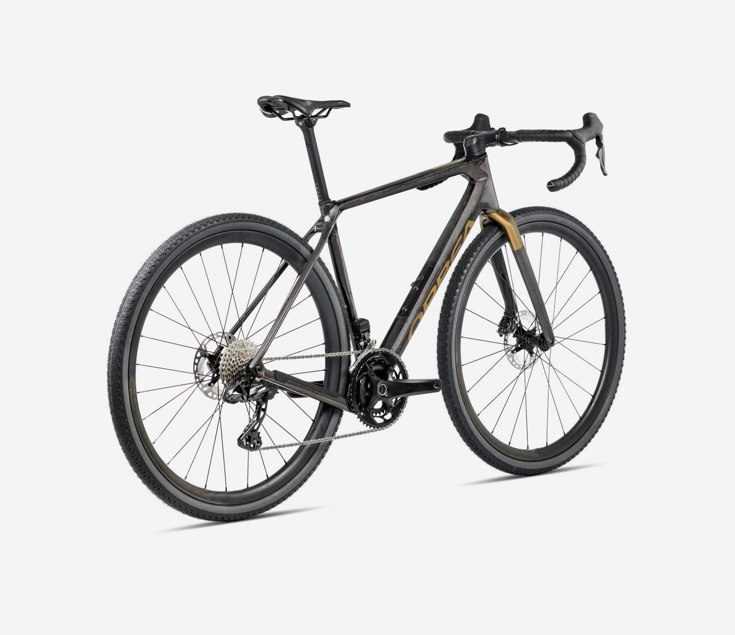 Orbea TERRA M20TEAM Cosmic Carbon View - Metallic Olive Green Gloss (2025)