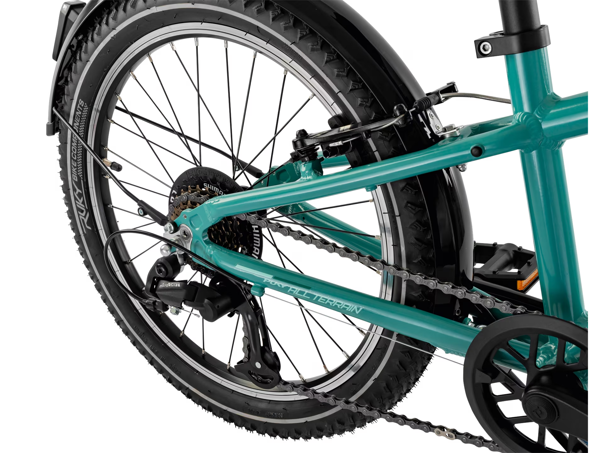 PUKY CYKE 26-8 ACTIVE turquoise/black (2025)