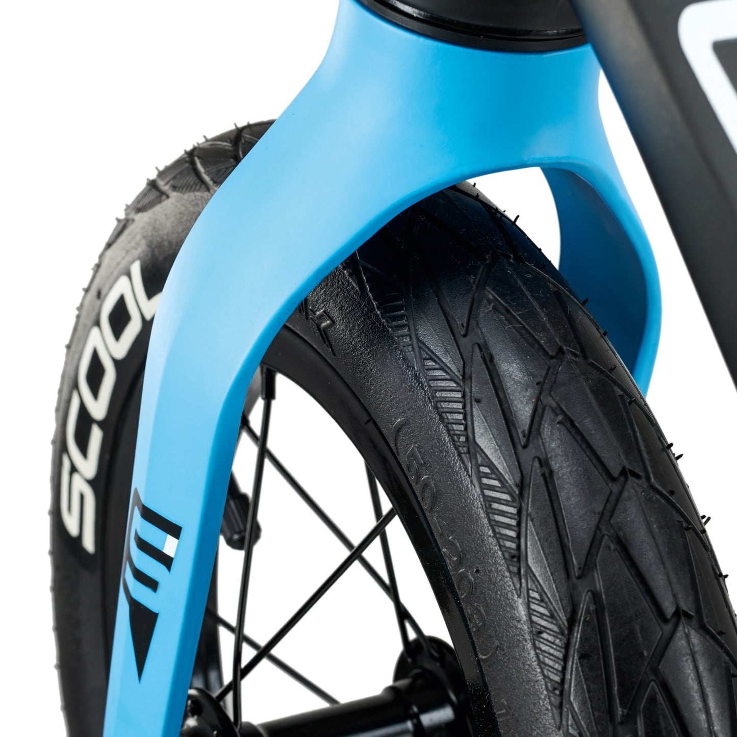 S'COOL Junior Bikes pedeX Magnesium Laufrad Black/Blue