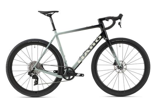 Haro Bikes Buzzard Carbon 2 - Semi-Gloss Slate Blue Black Fade / White