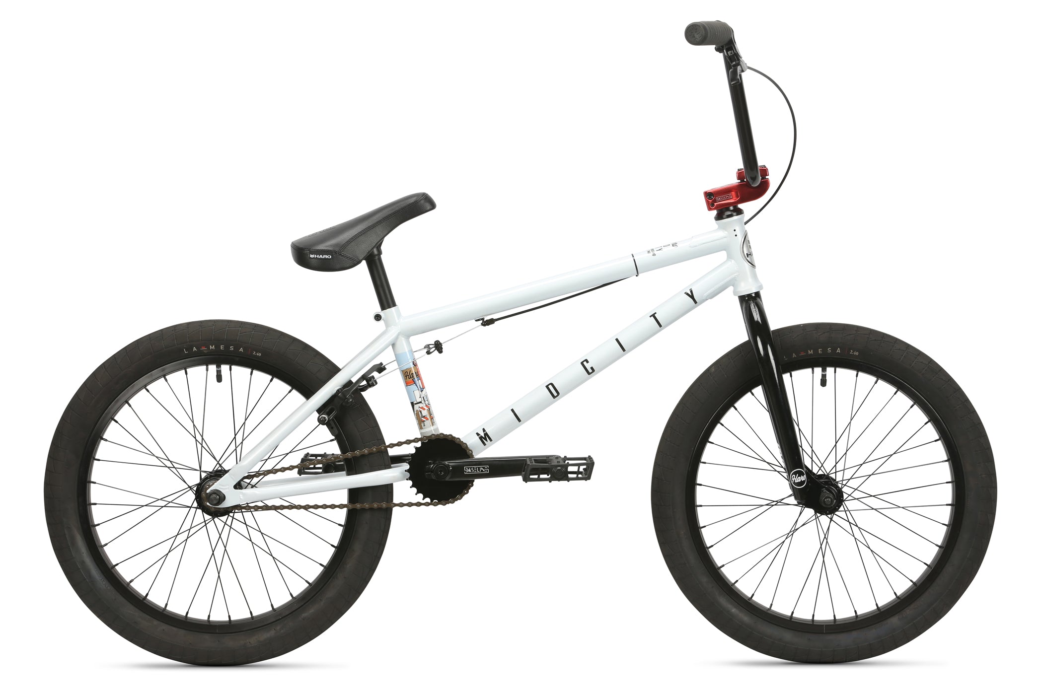 Haro Bikes Mid City Pearl White