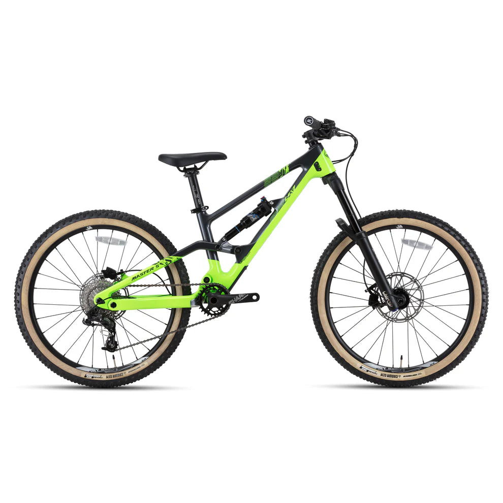 Tiny Rock 24" Master S Carbon Grün/Dunkelgrau (2025)