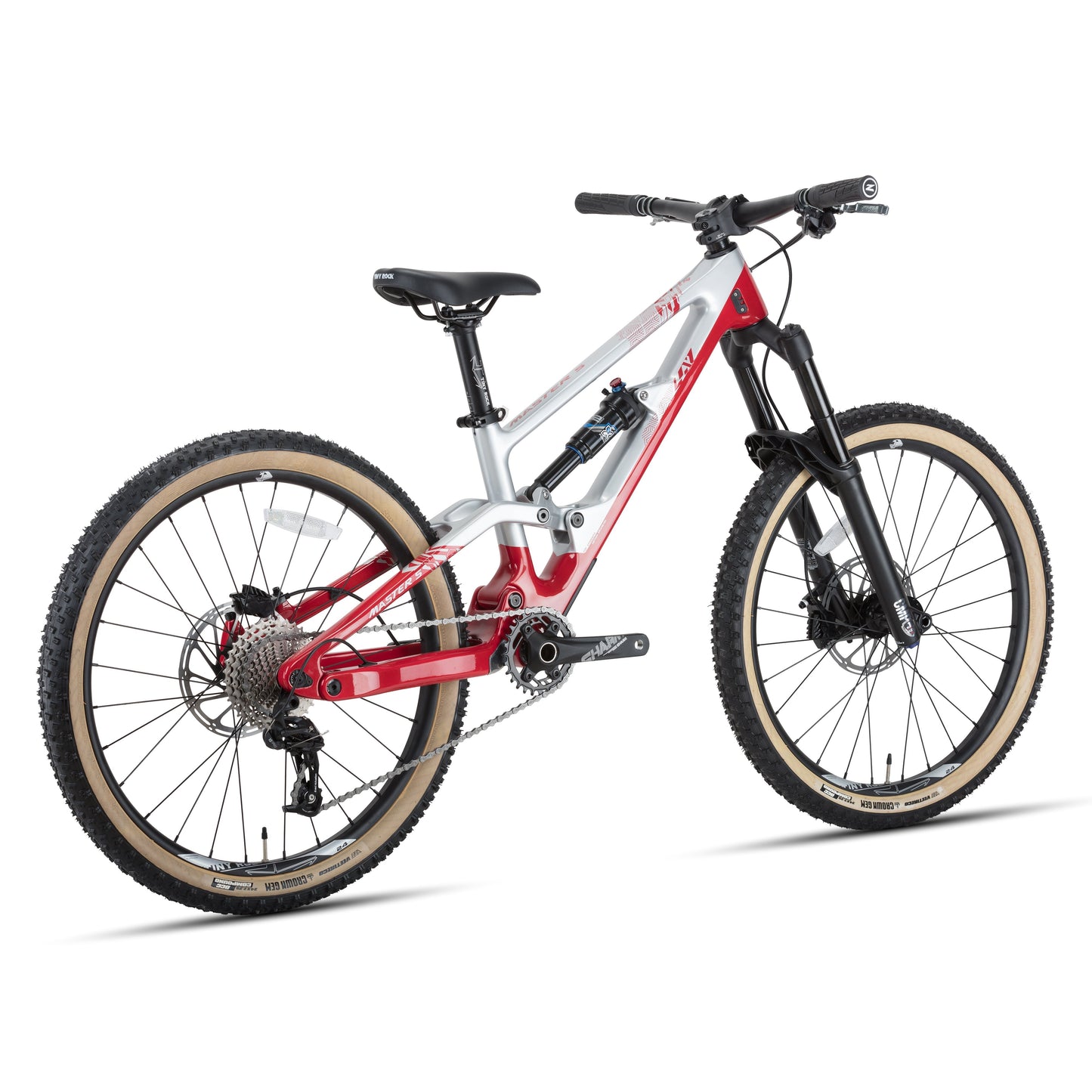 Tiny Rock 24" Master S Carbon- Rot/Silber (2025)