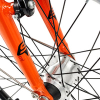 S'COOL Junior Bikes Kinderfahrrad | chiX SL 20 Zoll 3-Gang Grey/Orange