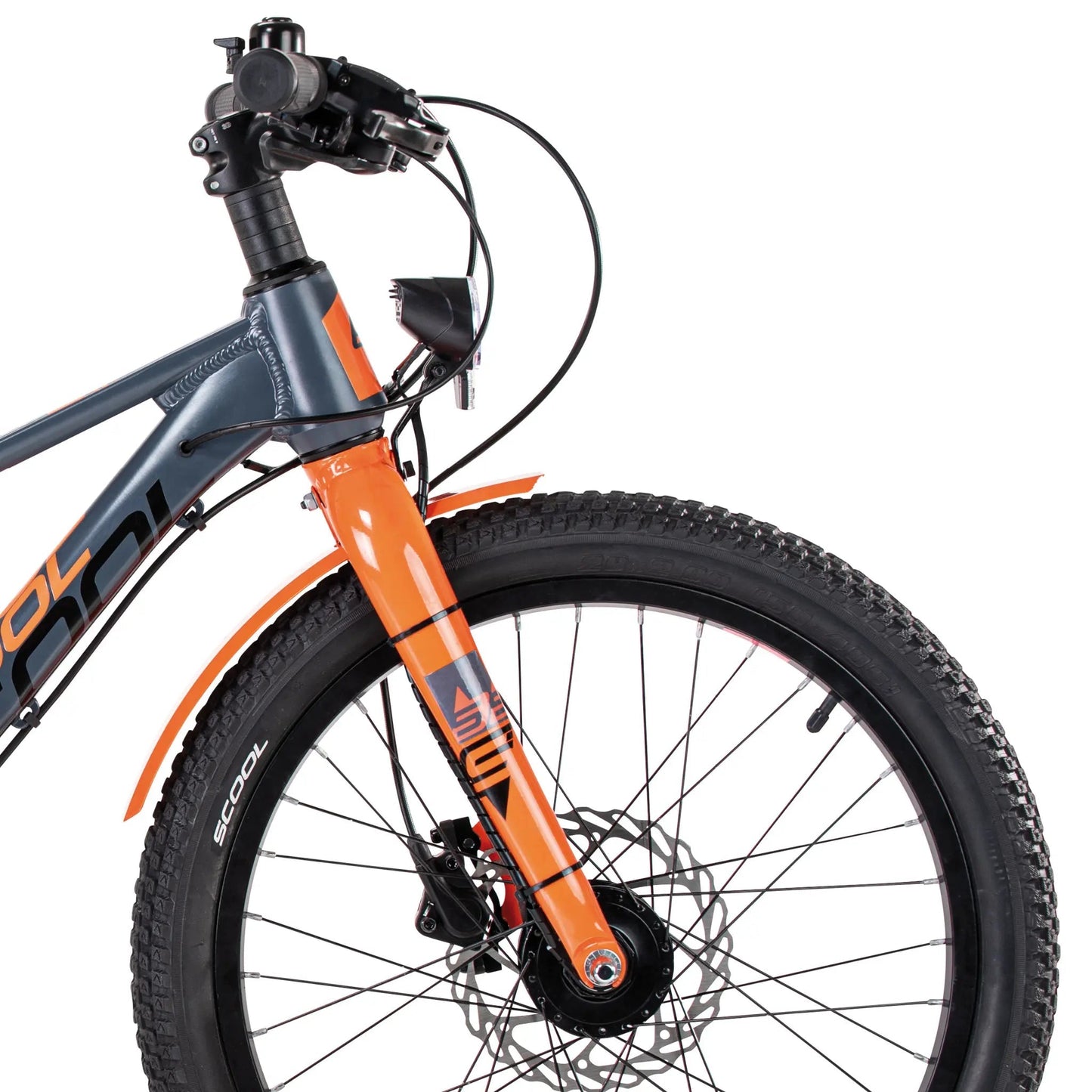 S'COOL Junior Bikes XXlite evo disc 20 Zoll 7-Gang Grey/Orange