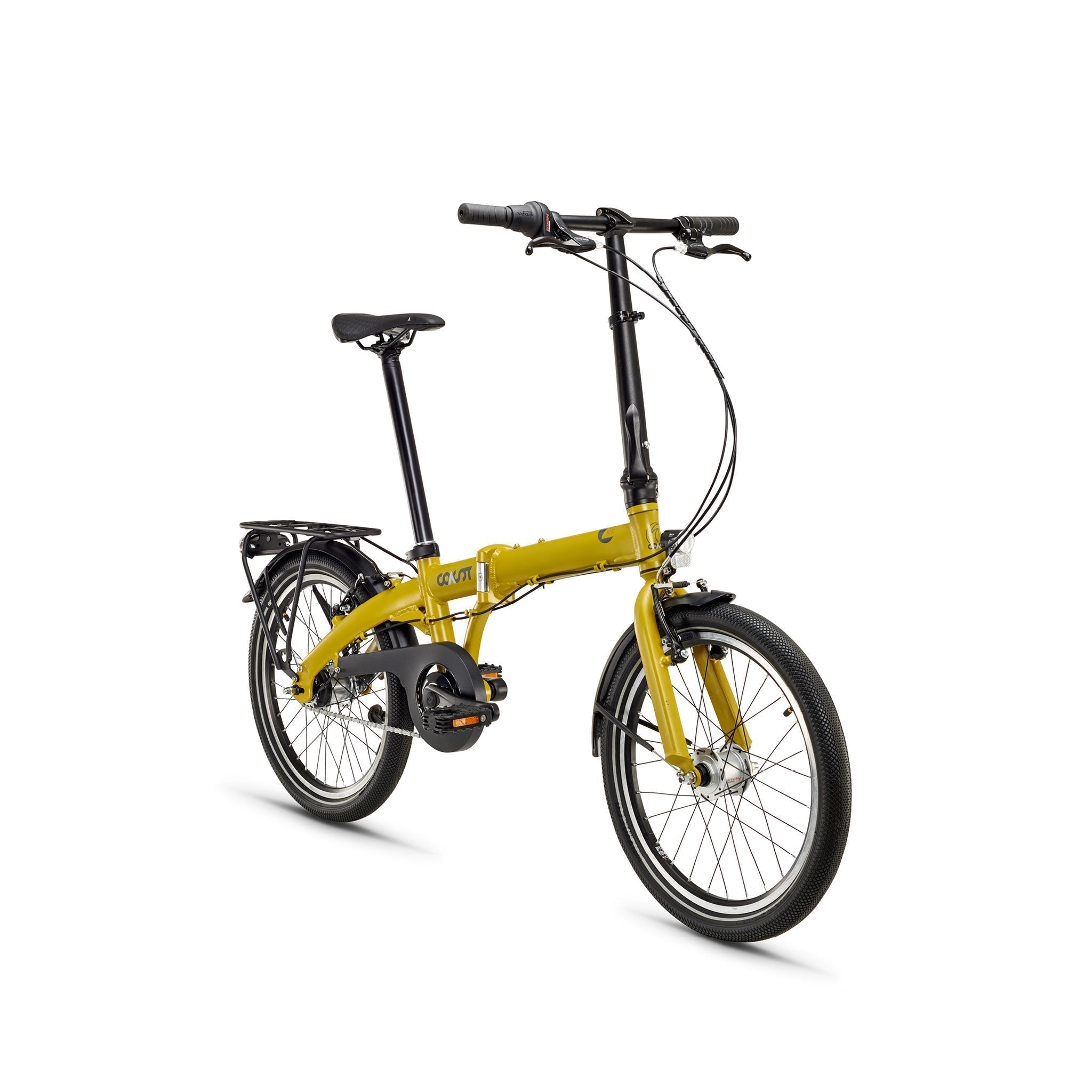COAST BIKES Klapprad Hightide No. 02 7-Gang Mustard