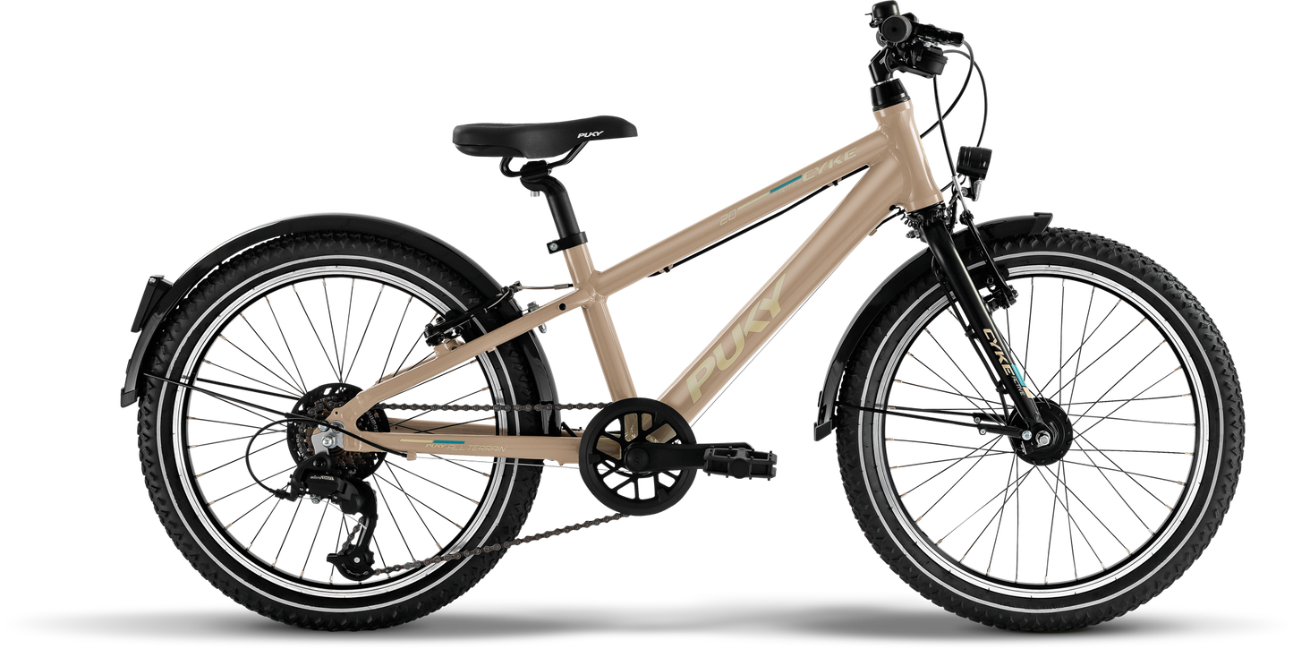 PUKY CYKE 20-7 Alu ACTIVE dusty sand/black (2025)