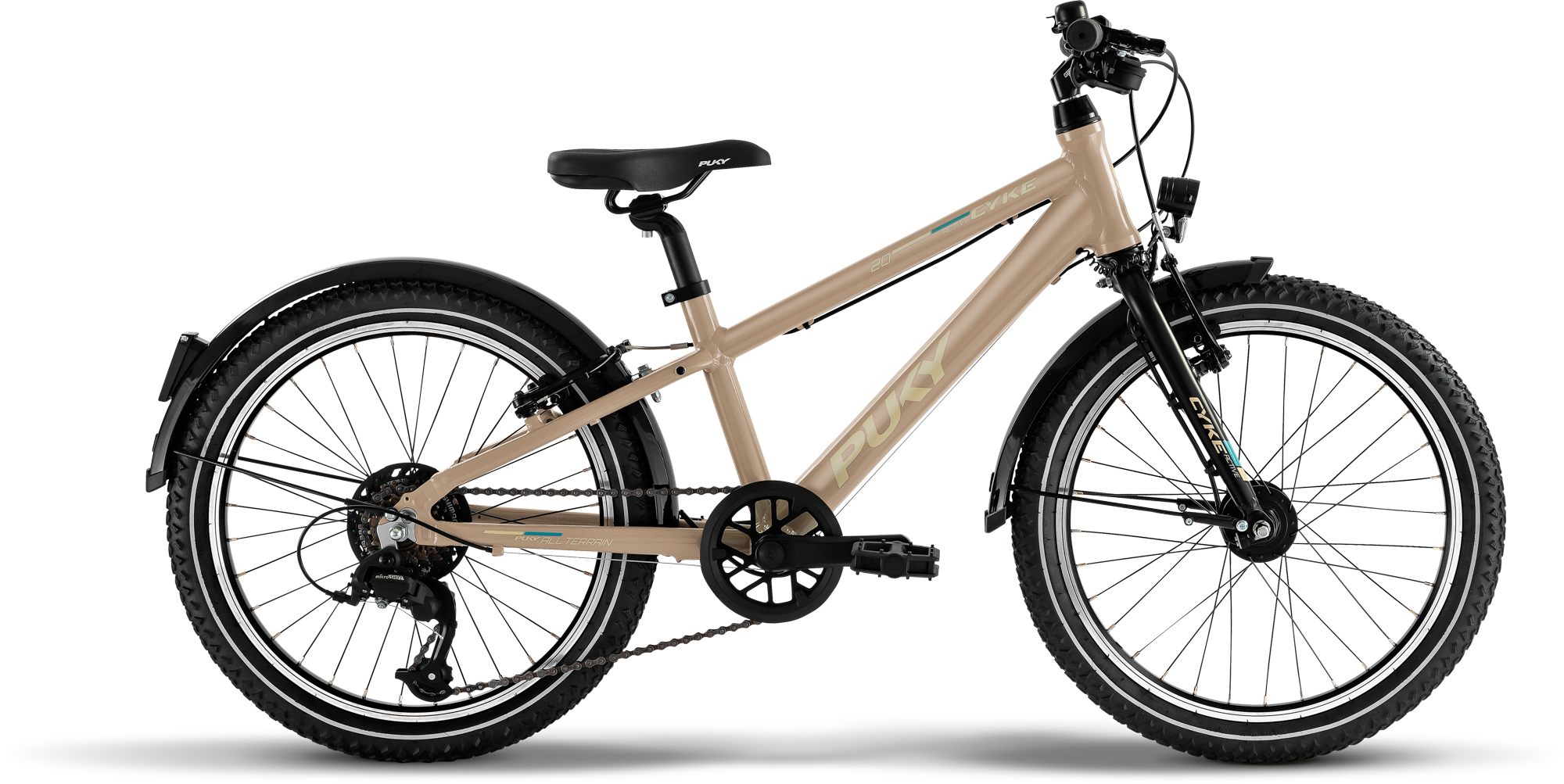 PUKY CYKE 20-7 Alu ACTIVE dusty sand/black (2025)