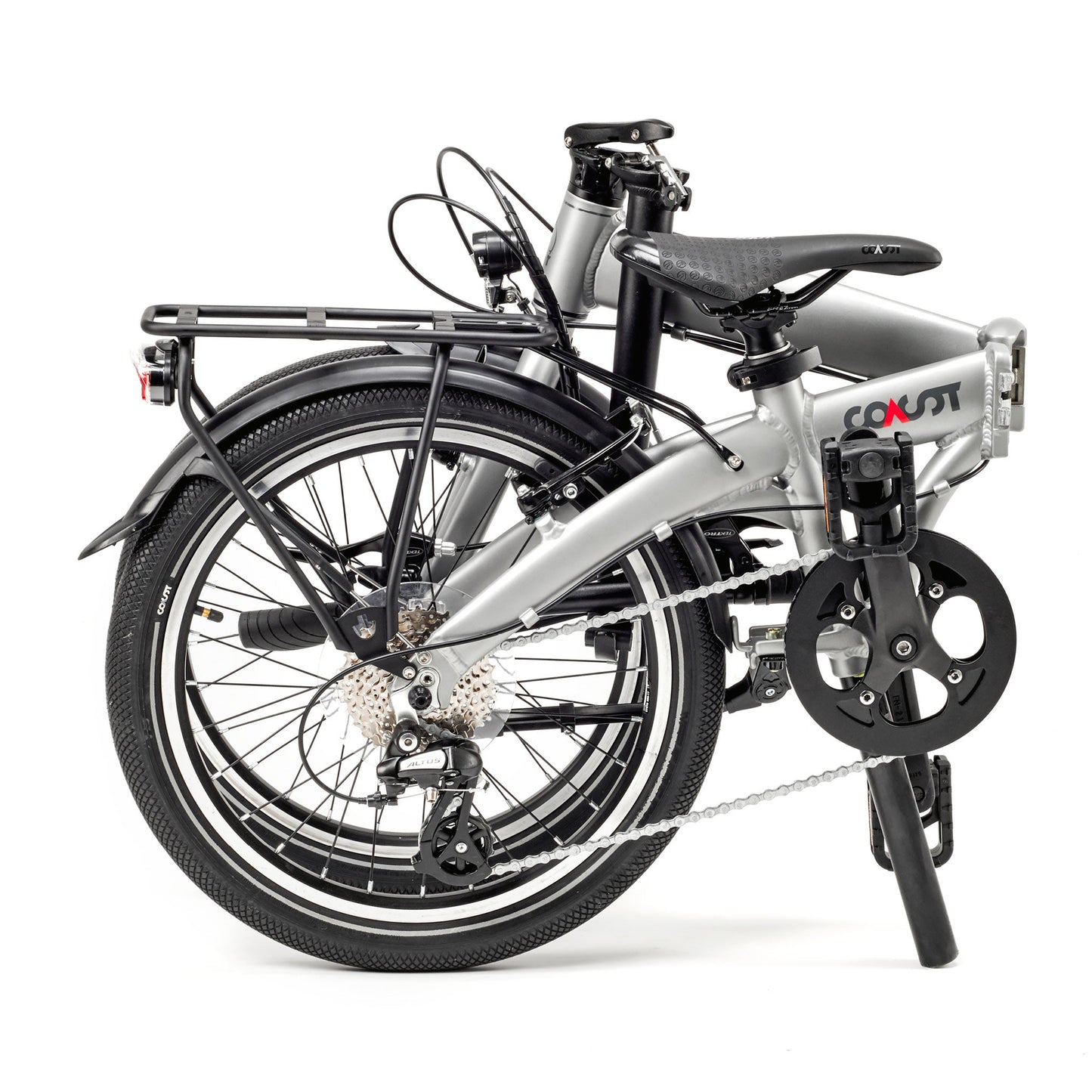 COAST Bikes Klapprad Hightide No. 03 8-Gang Silver
