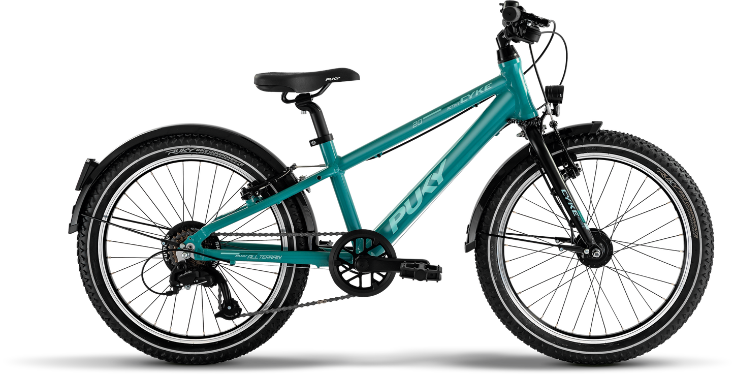 PUKY CYKE 20-7 Alu ACTIVE turquoise/black (2025)