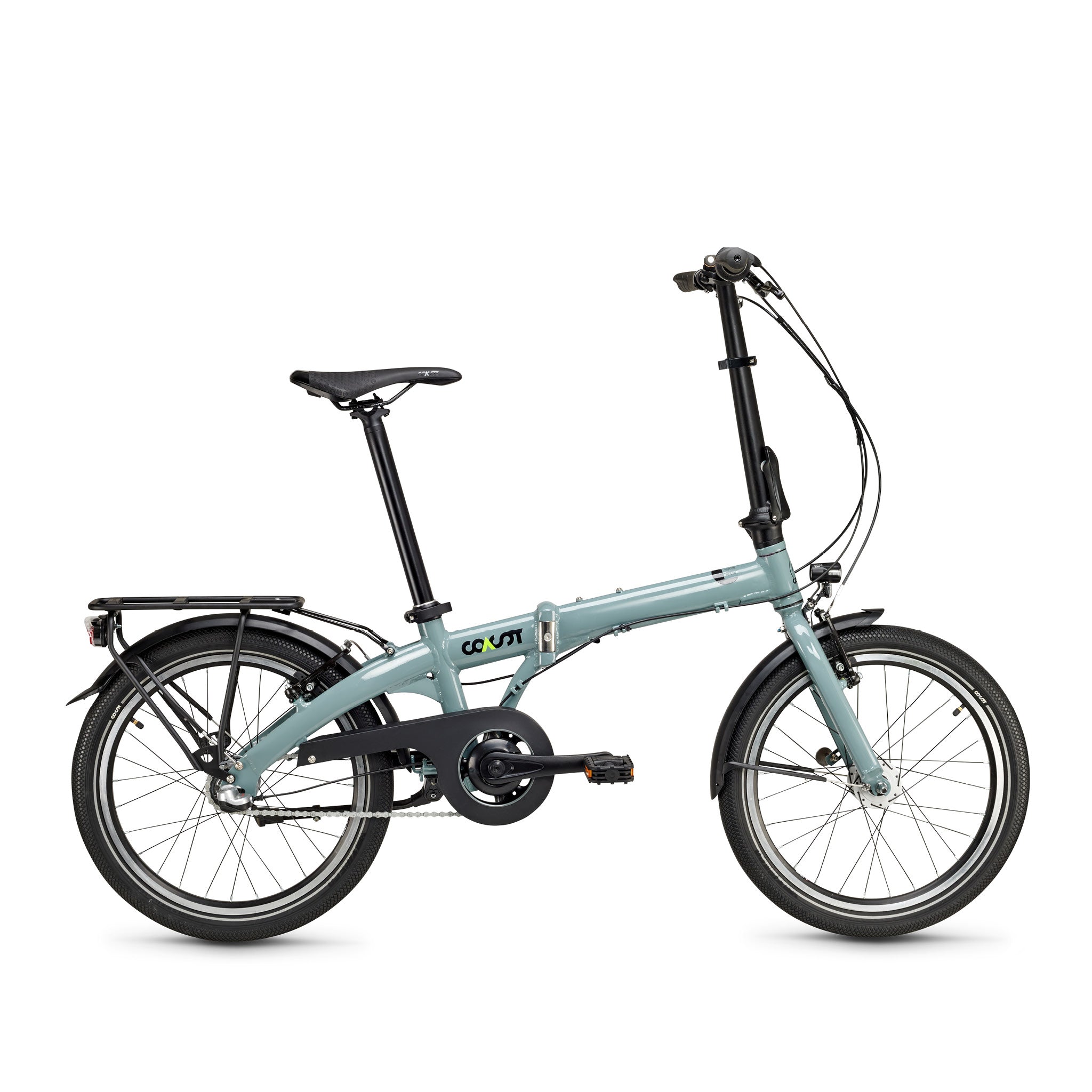 COAST BIKES Klapprad Hightide No. 01 3-Gang Dark Silver