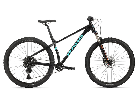 Haro Bikes Double Peak 1 - Matte Black / Teal (2025)