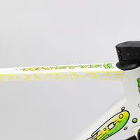 Haro Bikes Rivette Carbon LTD - Gloss White / Electric Green Yellow
