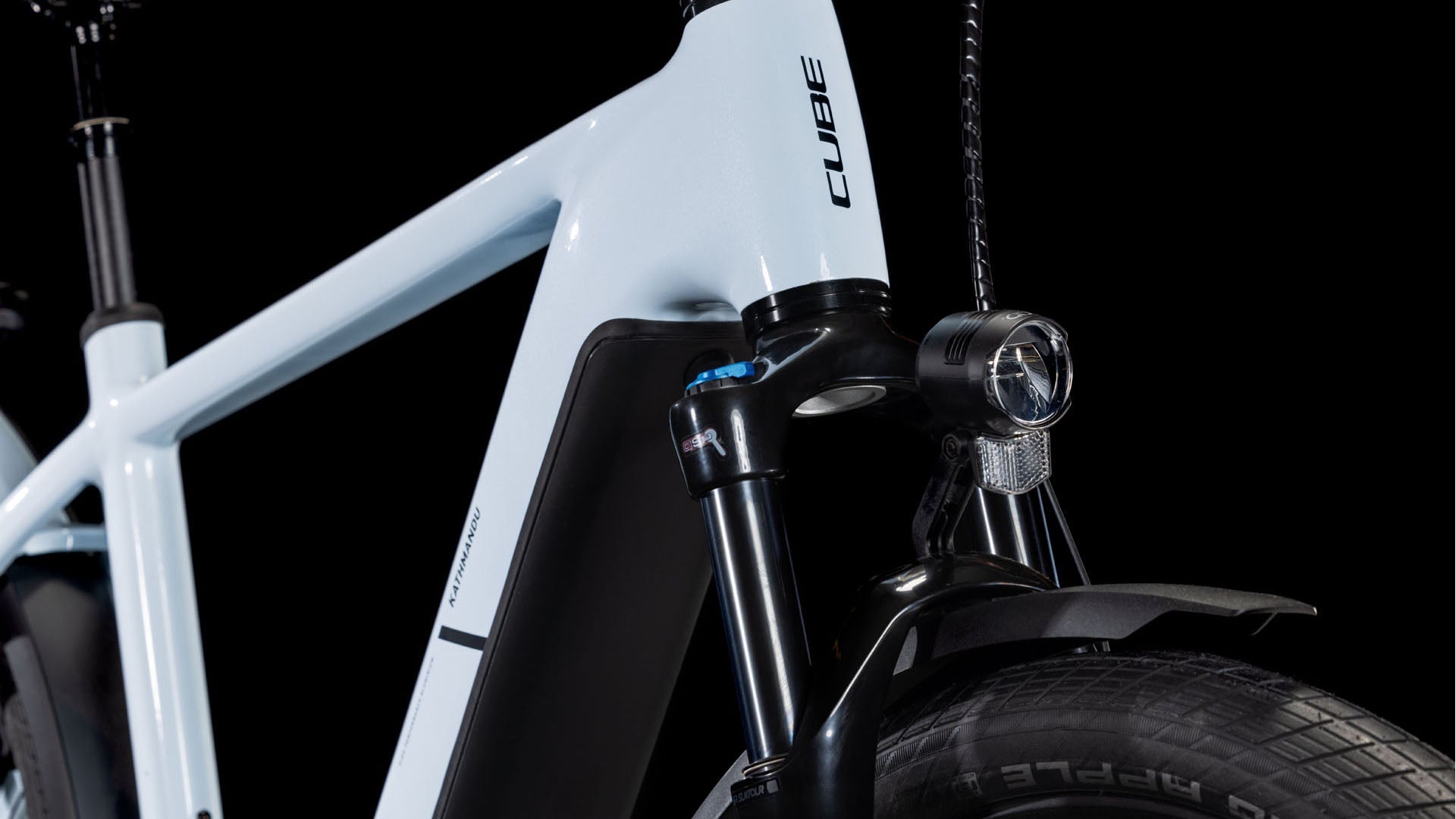 Cube Kathmandu Hybrid One 800 Polarwhitenblack 2025