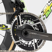 Haro Bikes Rivette Carbon LTD - Gloss White / Electric Green Yellow