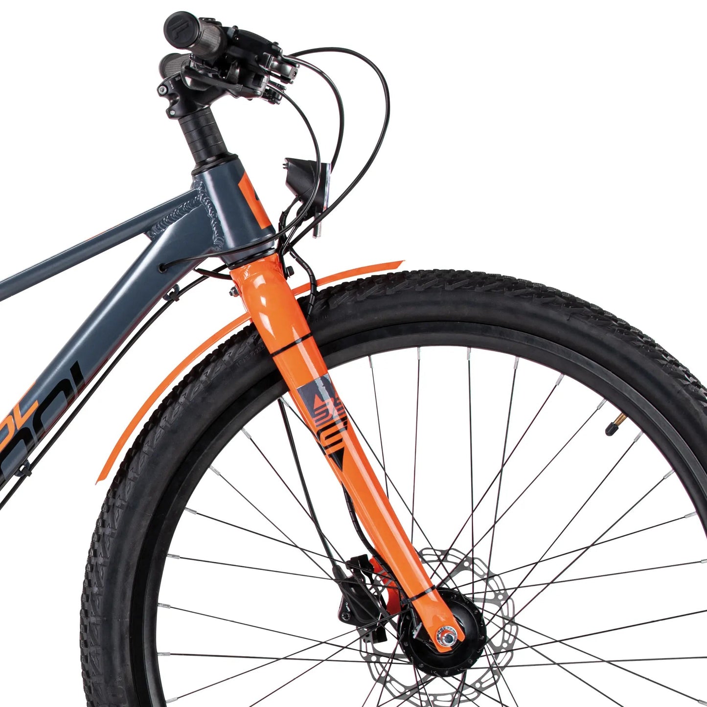 S'COOL Junior Bikes XXlite evo disc 27,5 Zoll 9-Gang Grey/Orange
