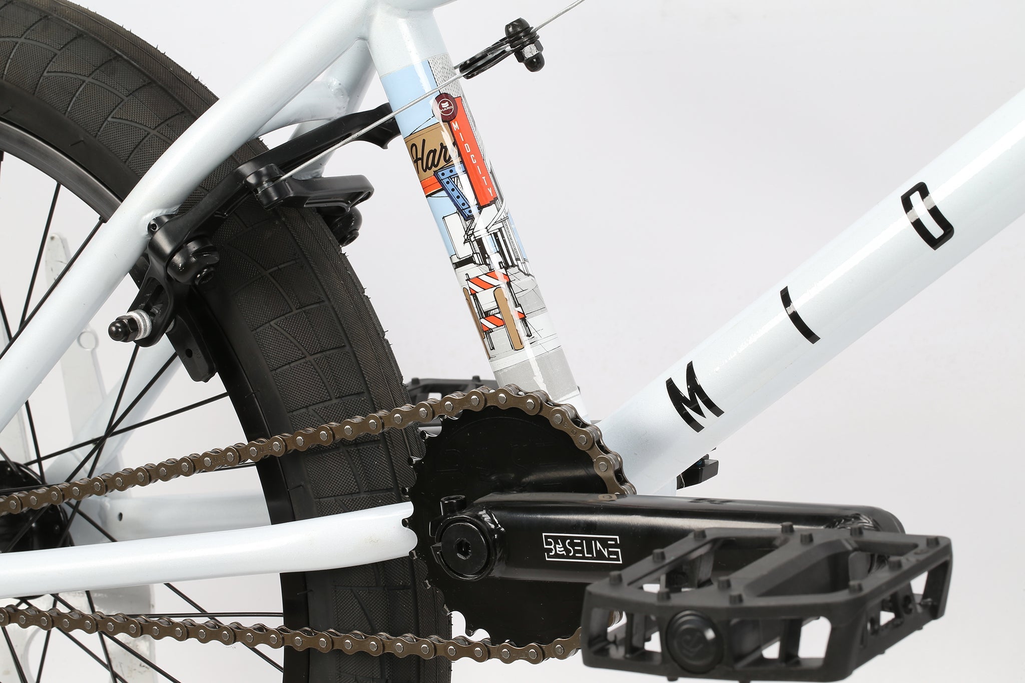 Haro Bikes Mid City Pearl White