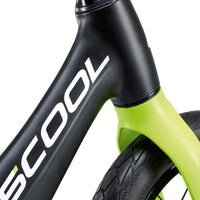 S'COOL Junior Bikes pedeX Magnesium Laufrad Black/Yellow