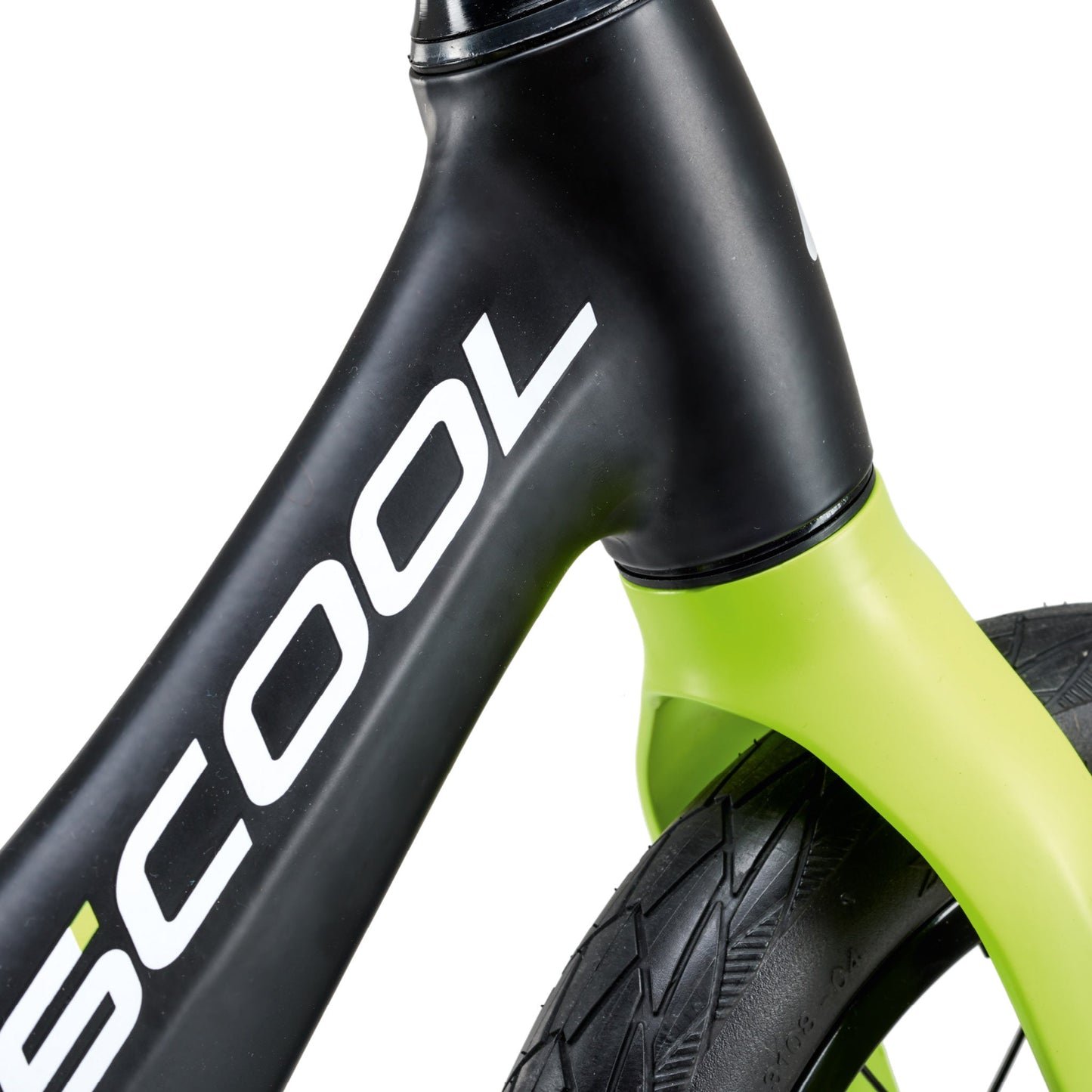 S'COOL Junior Bikes pedeX Magnesium Laufrad Black/Yellow