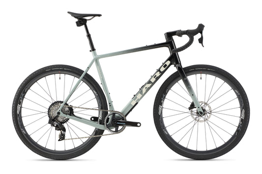 Haro Bikes Buzzard Carbon Top Shelf - Semi-Gloss Slate Blue Black Fade / White