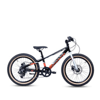 S'COOL Junior Bikes Kinderfahrrad | Xroc disc 20 Zoll 7-Gang Black/Orange