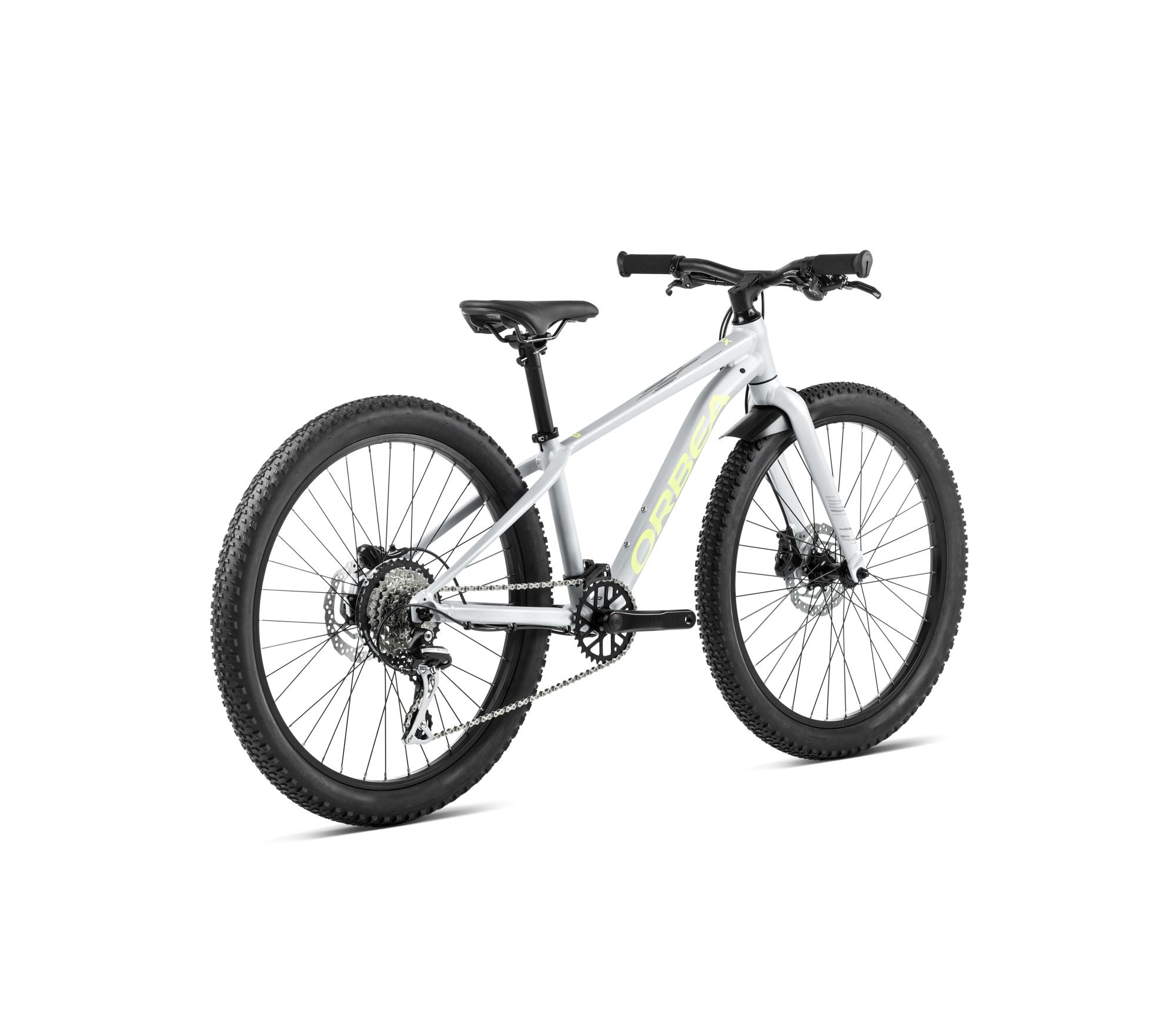 Orbea MX 24 TEAM DISC Silver - Lime (2025)